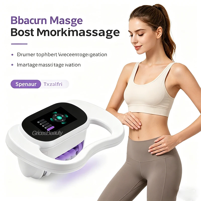 

Portable 60W High Frequency Handheld Electric Rolling Massage Machine Muscle Full Body Relaxing Anti Cellulite Slimming Device