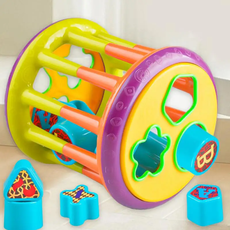 Shape Sorter Toy Toddler Montessori Toys Fine Motor Toys For 3 4 5 Year Old Developmental Learning Toy Gifts For Girls Boys