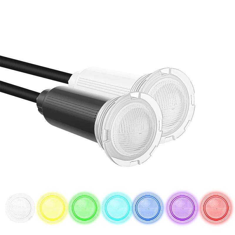 Refined Replacement for Jandy WATERCOLORS  Multi Color Changing RGBW 12W 50FT 100FT Nicheless Led Pool Lights