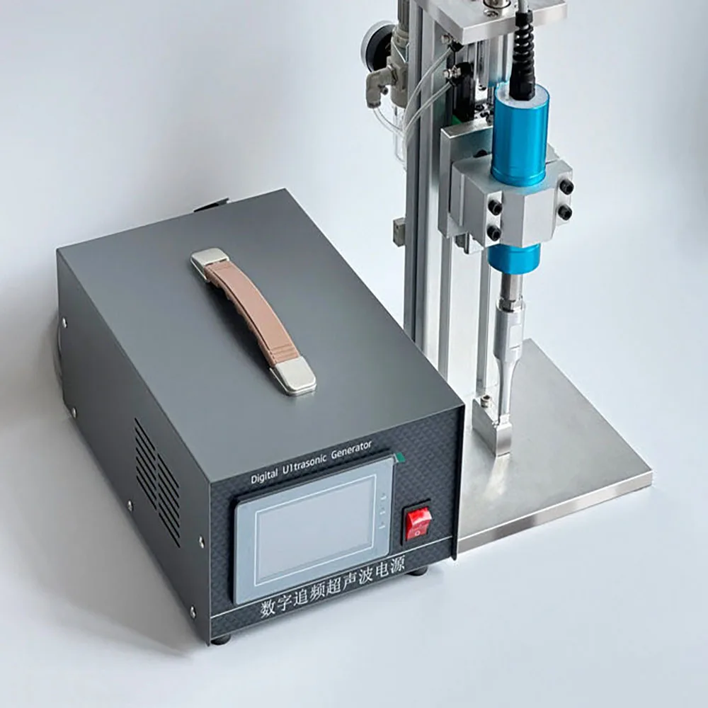 

Ultrasonic Plastic Welding Machine Plastic Spot Welder Ultrasonic Welding Equipment Mash Welder Tool Custom Welding Head 1500W
