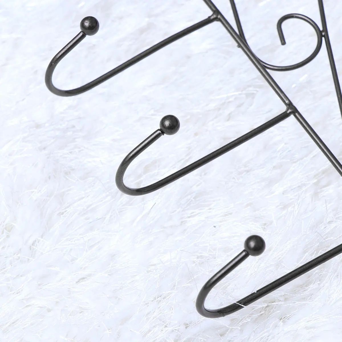 

Multipurpose 7 Hooks No Trace Hanger Over Door for Towel Coat Clothes Exquisite Kitchen