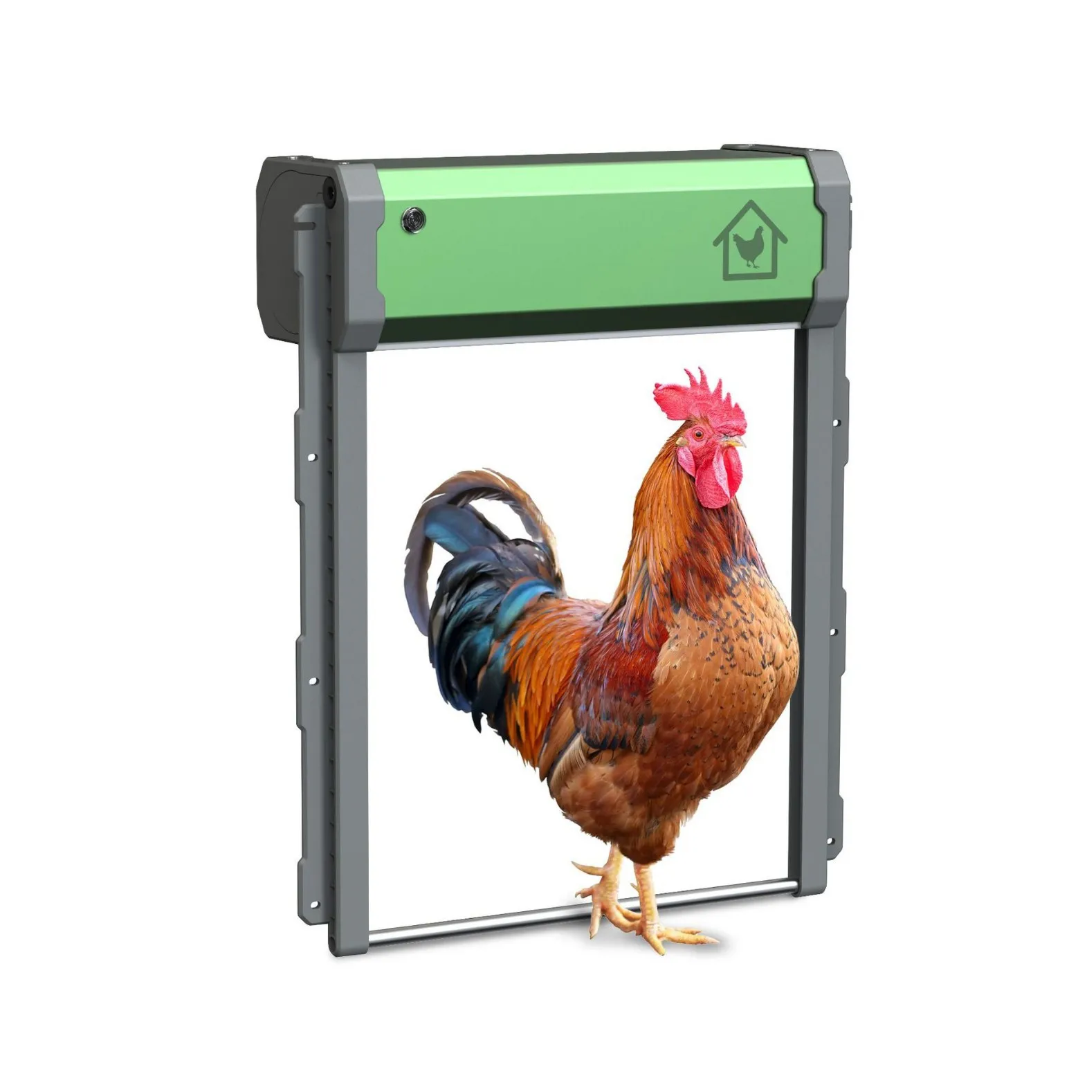 Automatic anti-pinch waterproof chicken nest door solar light sensing timing remote control rolling shutter door