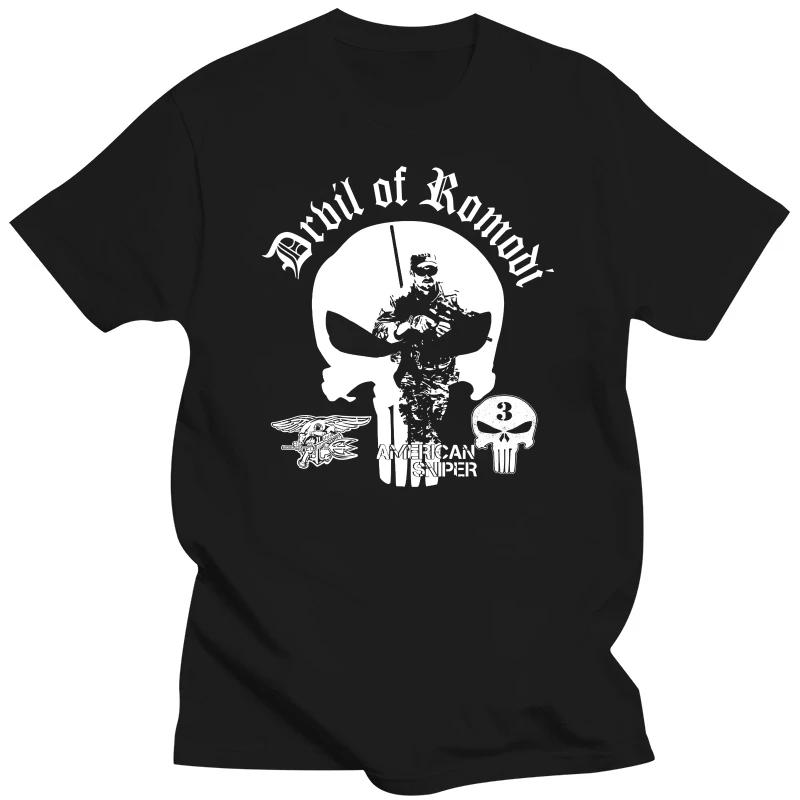 The Devil of Ramadi T-Shirt Olive Chris Kyles American Sniper Sniper CPO