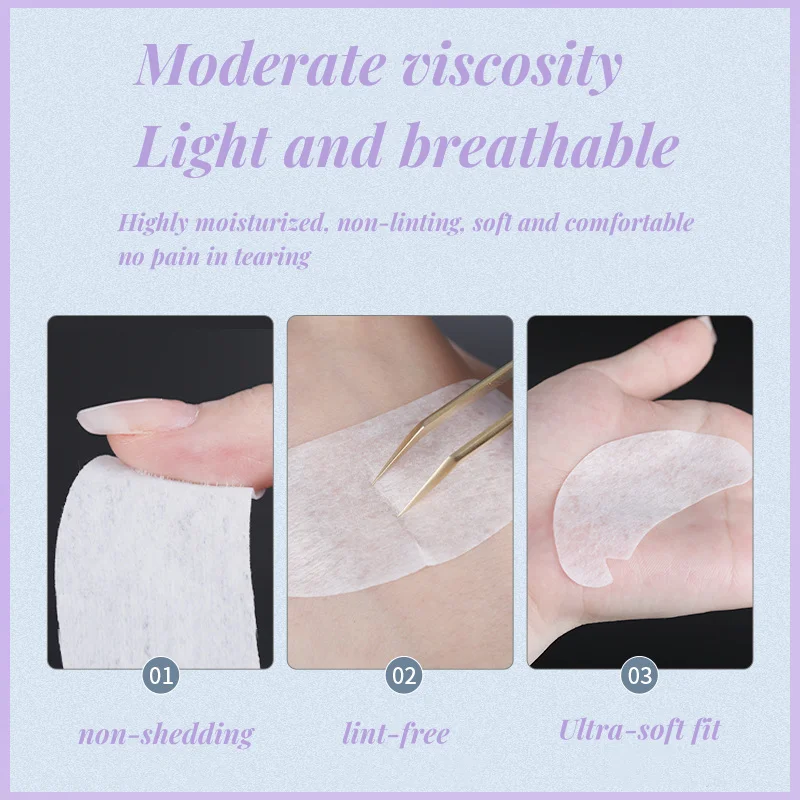 ARISON Eyelashes Patches Multiple colors Comfortable And Soft Patches For Eyelashes Extension High Quality Makeup Tools