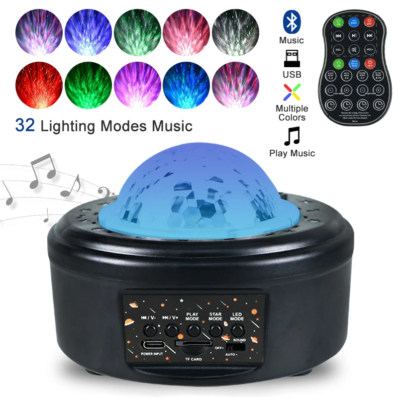 

YSH Projector Star Night Light, Star Projector with Timer & Remote Control for Bedroom Decor, Home Theater Kids Room, Party