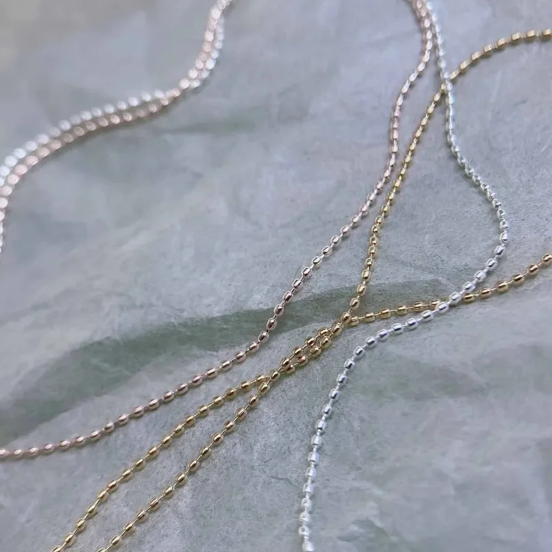 0.8mm Metal Nail Art Chain Beads, Silver 3D Rhinestones Jewelry Manicure Accessories for DIY Craft Decorations Rhinestones Ball