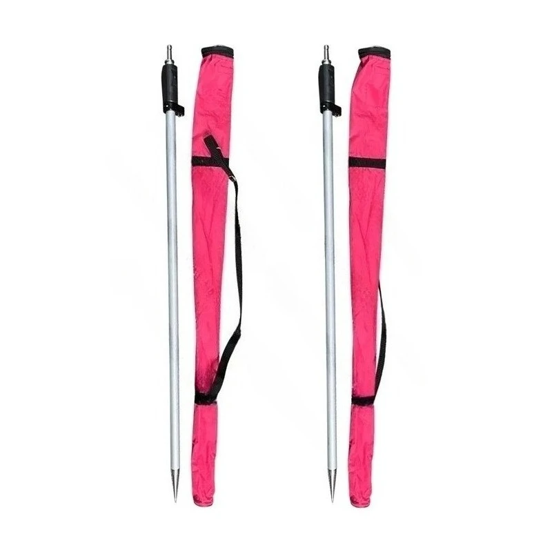 Pcs 2.15m Telescopic Prism Pole for Leica Total Station Precise Tip Stretch Measurement Instruments Tip