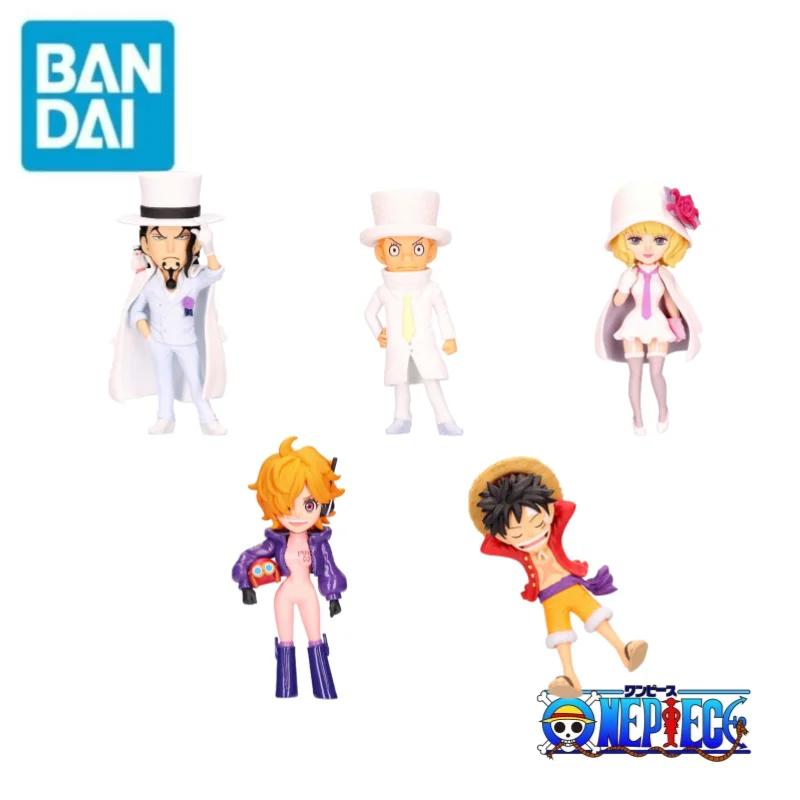 

В наличии Оригинальный Bandai One Piece Banpresto Wcf Праздничные подарки 100% Натуральная голова яйца входит новая фигурка Луффи Луки