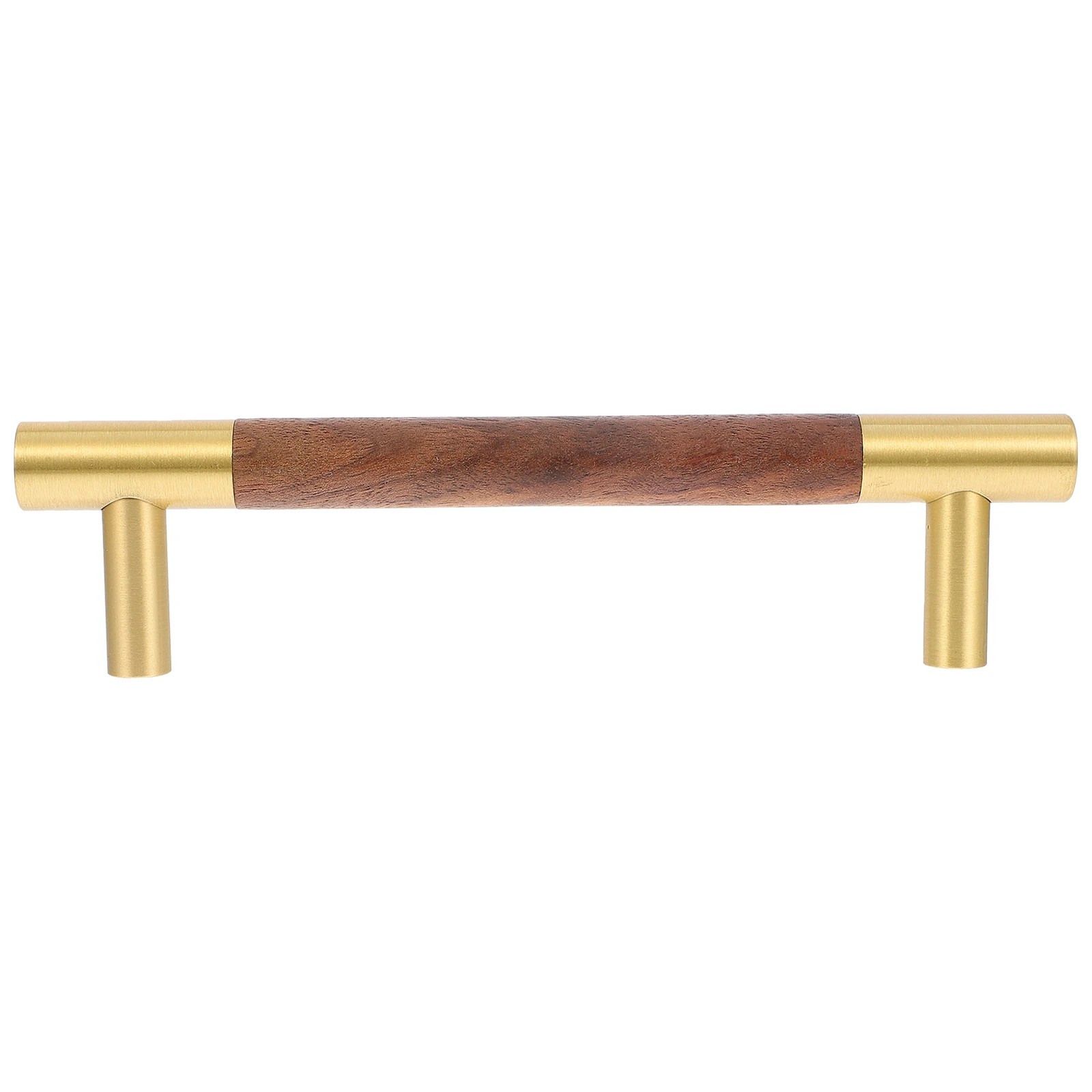 

Brass Drawer H les Walnut Door Knobs Furniture Cabinet Pulls Closet Hardware Decorative Dresser Wardrobe Installation Smooth