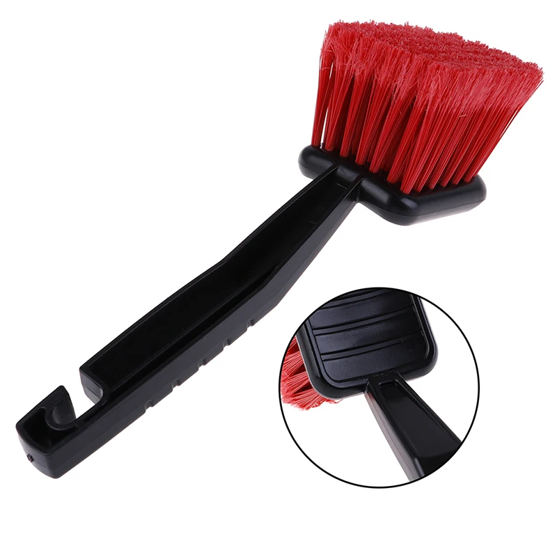 

Car Wheel Brush Tire Cleaner with Handle Auto Detailing Motorcycle Cleaning