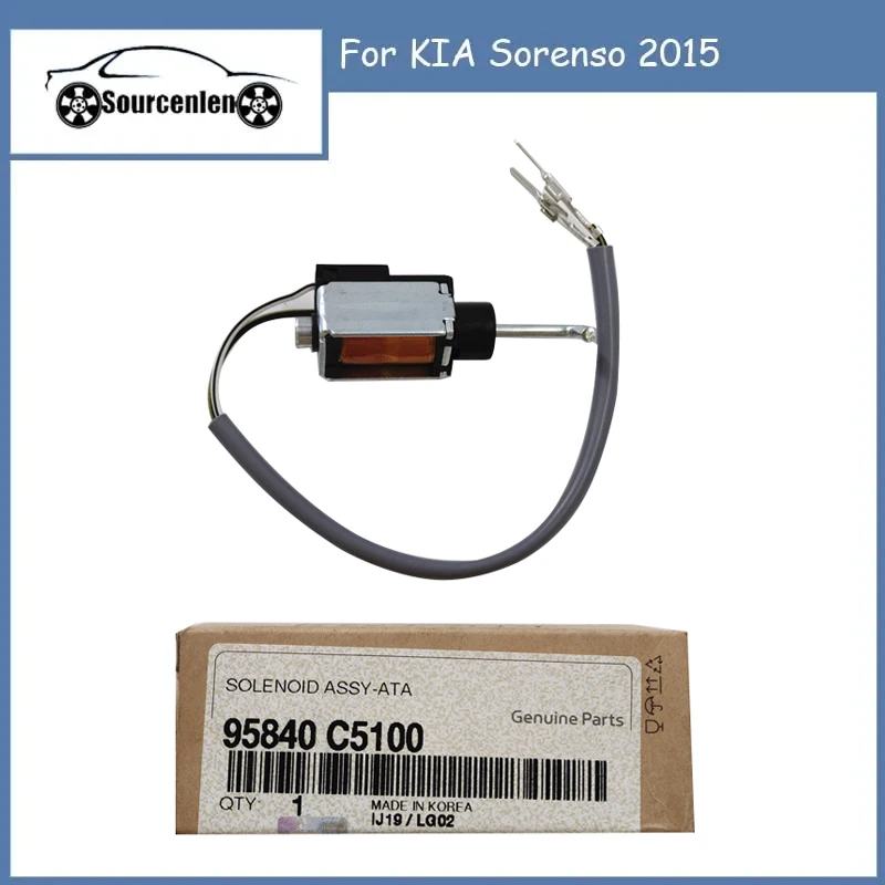 

Brand New Original 95840C5100 95840 -C5100 Automatic Transmission Interlock Solenoid FOR KIA Sorenso 2015