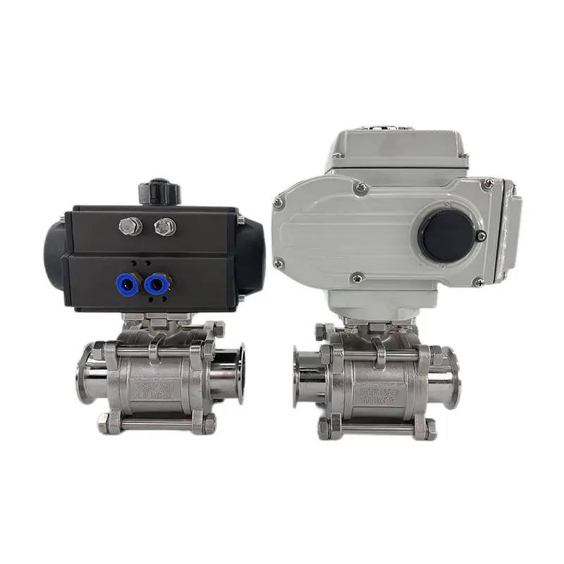 Electric Motorized Actuator Control 4 Inch DN10 Stainless Steel Ball Valve Price Manual Power OEM Customizable