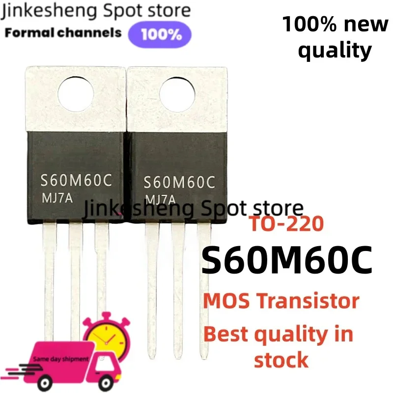 10/20/30pcs S60M60C 60M60 TO220 MOSFET S60M60 Stock available now 100% new and quality