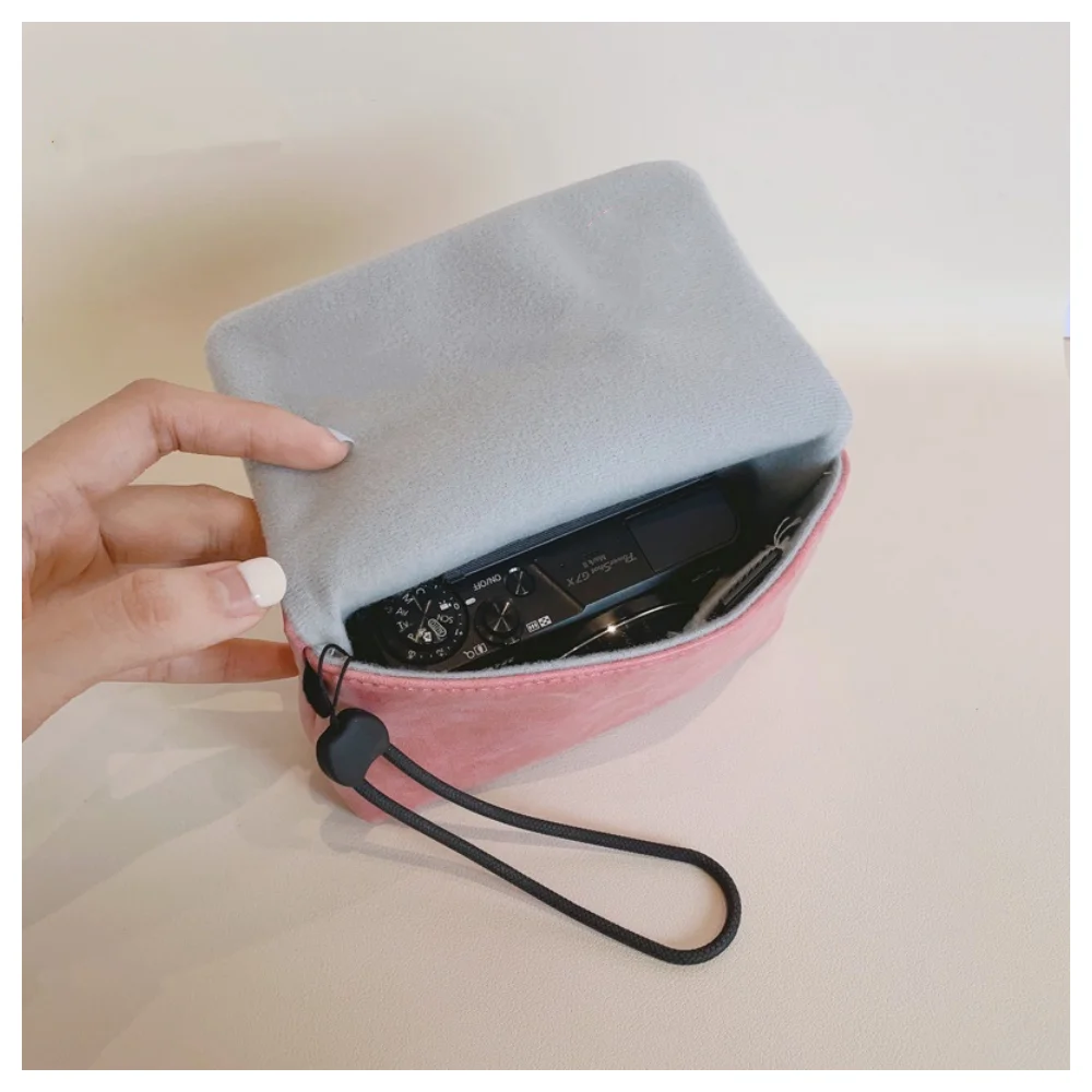 Camera Bag for Ricoh GR4 GR3 GR IV Sony RX100 Series ZV-1 Canon G7X Mark III Camera Pouch Case Portable Bag with SD Card Slot