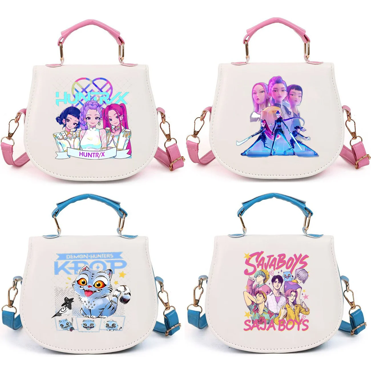 KPop شيطان الصيادين بولي PU حقيبة كتف الكرتون زوي ميرا رومي حقائب كروسبودي حقائب كروسبودي حمل حقيبة عطلة هدايا عيد الميلاد #1