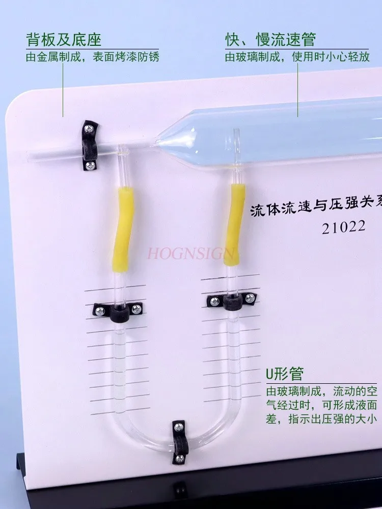 

Давление большой жидкости, механический учебный инструмент и демонстрационное устройство для отношений между скоростью потока