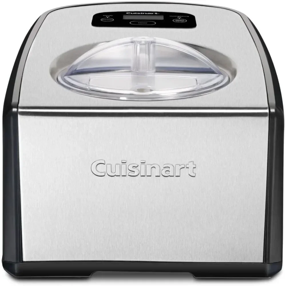 

%A FOR ICE-100 1.5-Quart Ice Cream and Gelato Maker, Fully Automatic with a Commercial Quality Compressor and 2-Paddles