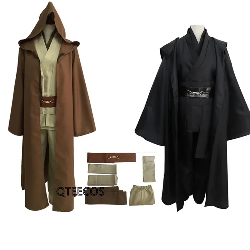 Star Cosplay War Anime Jedi Costume Anakin Replica Rob Halloween Outfits Clothes For Women Men Plus Size 4XL # 1 # W.