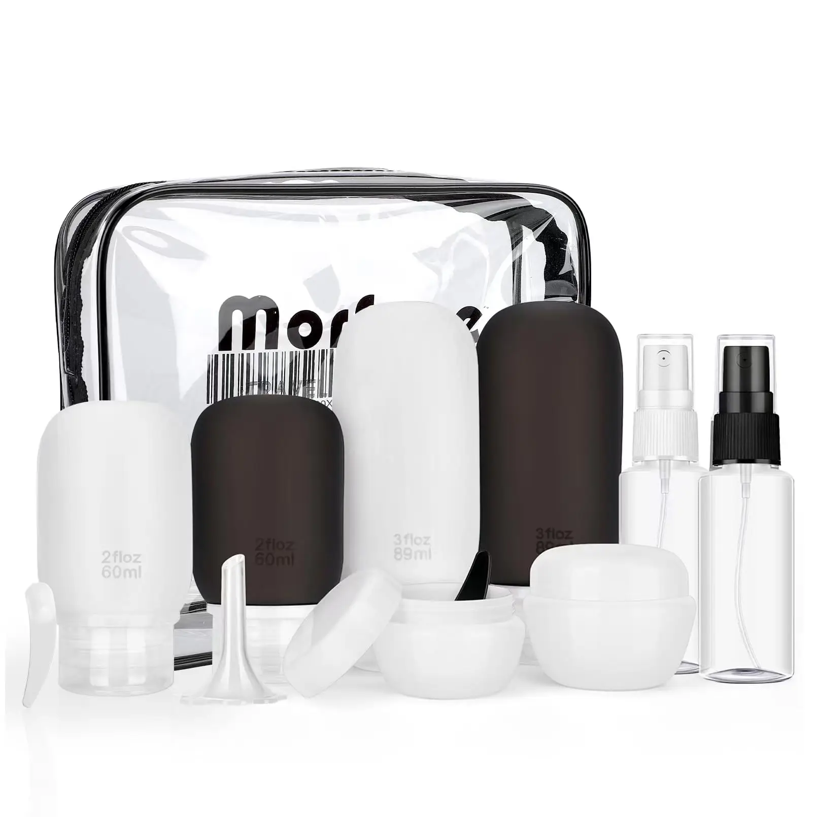 13pcs Travel Bottle Set, Split Bottle,Suitable for Bathing Products, Travel Container Leak Proof, Compressible Accessories