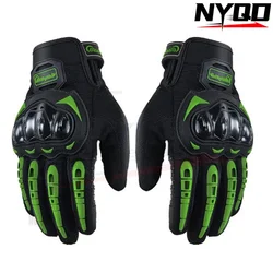 Motorcycle gloves, spring and summer long finger riding gloves, racing gloves, anti fall and anti slip touch screen rider gloves
