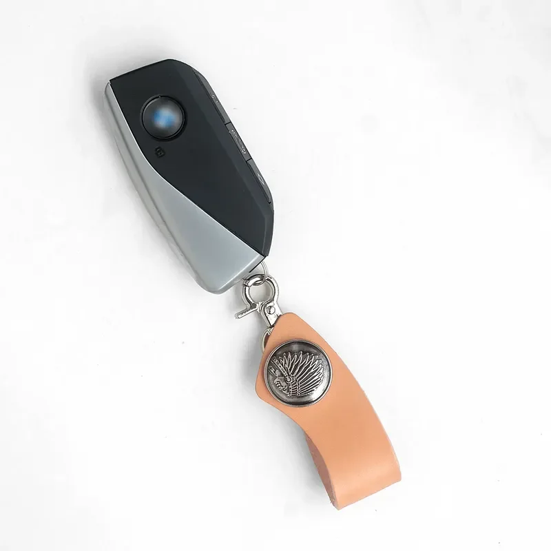 bmw-7シリーズ、5シリーズ、x5、x3、x1用レザー製キュートで上品なキーチェーンバックルアクセサリー