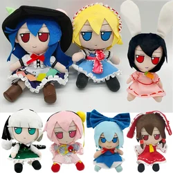 Fumo touhou projekt plüschtiere reimu ausgestopfte puppen marisa komeiji komeiji hakurei hon meirin hata no koko verkleiden plushie figur