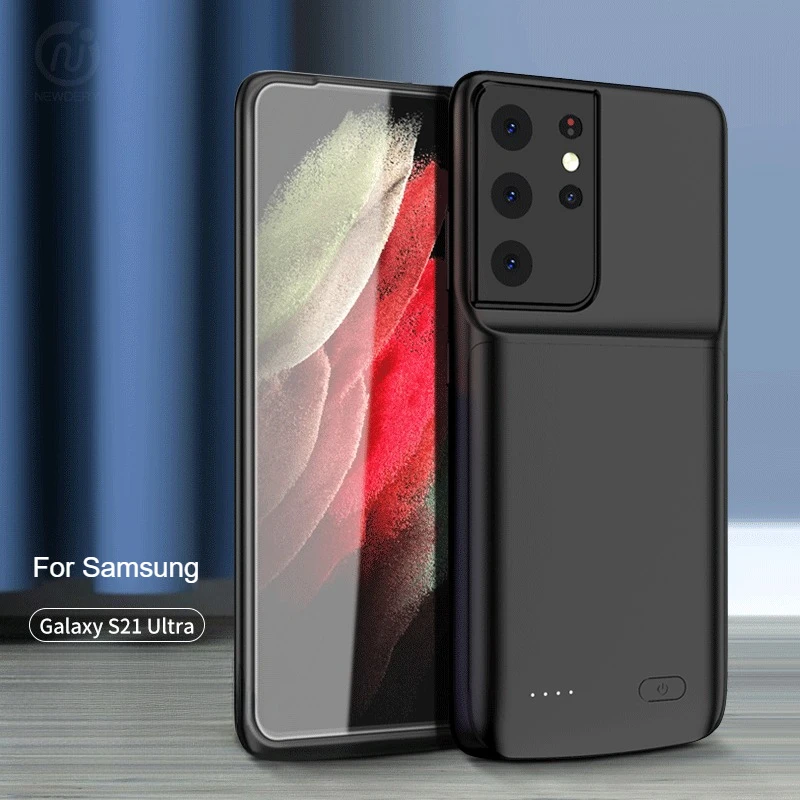 Power Bank 10000mAh Batterij Oplader Case voor Samsung Galaxy S22/23/24/25 Ultra Plus S25edge batterij Case Cover