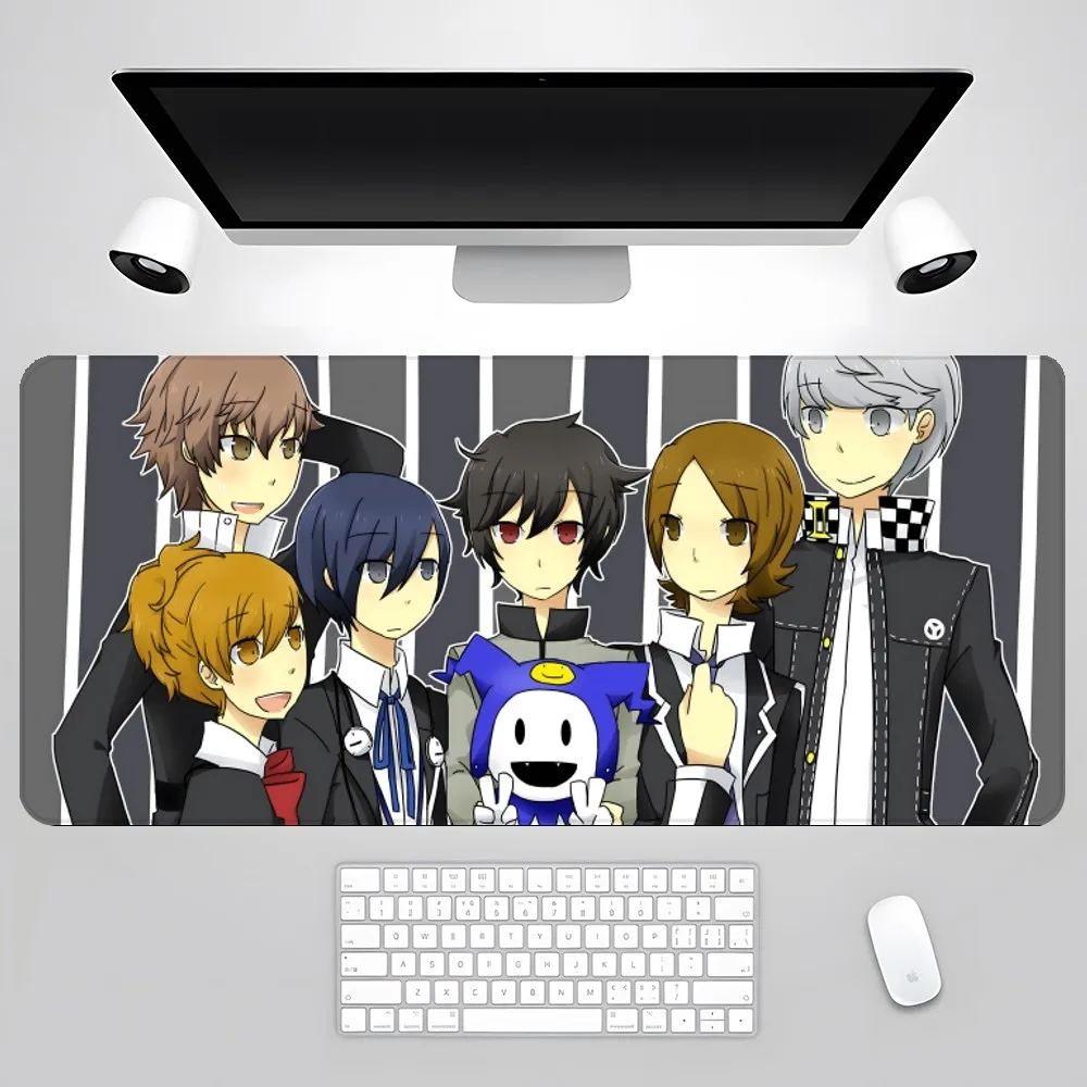 Persona 3 Reload Mouse Pad Gamer Pc Gaming Accessories Rubber Mat XXL Deskmat Mats Keyboard Cabinet Mause Laptops