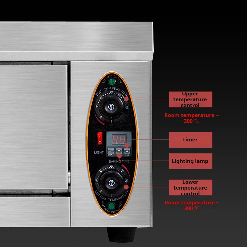 Commercial oven 1 tray large commercial large capacity egg tart pastry bakery electric oven baking gas oven