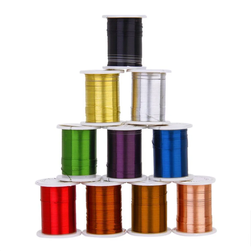 

0.3mm copper wire Copper beading thread Copper beading string Copper beading card Jewelry making wire