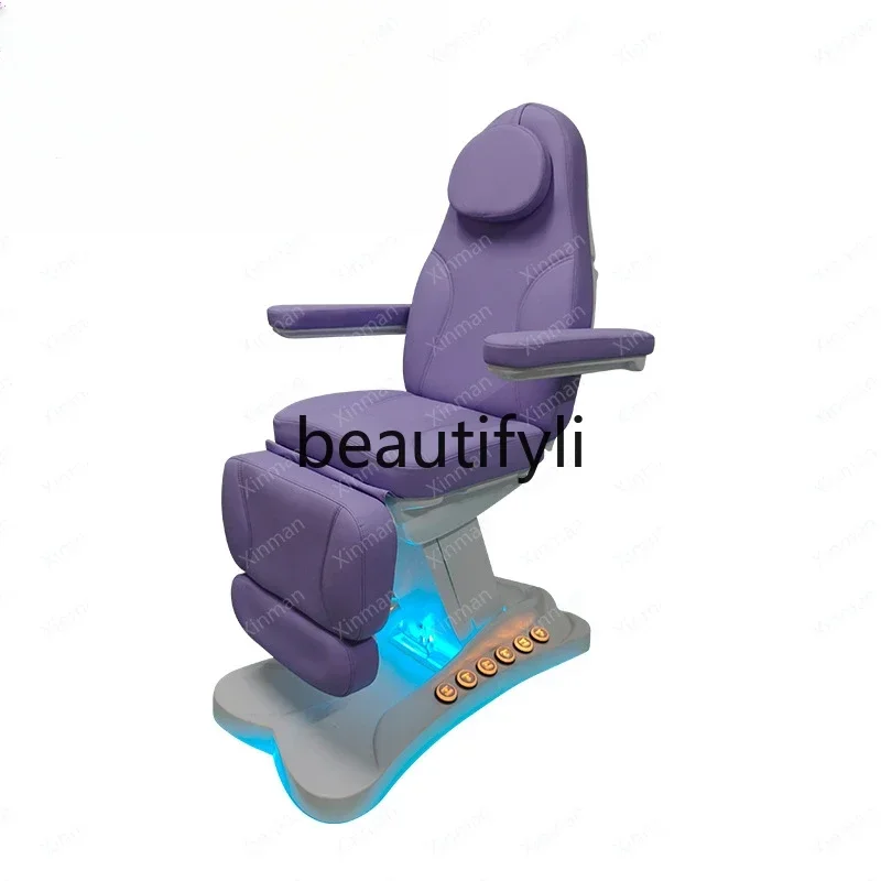 

Z189 Y Electric beauty bed with lamp Multifunctional tattoo chair Inspection chair Lifting massage bed