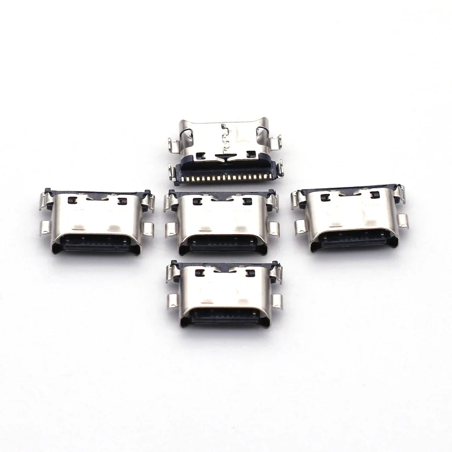 10PCS 18Pin USB Charging Dock Port For Samsung Galaxy A21S A217F A516 A51 5G A515F A71 A716 A715F A516D Charger Connector Socket