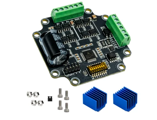 12-60V HV Makerbase MKS TMC5160_57 5160T Stepper Motor Driver For High Current Ultra Quiet Driver Module