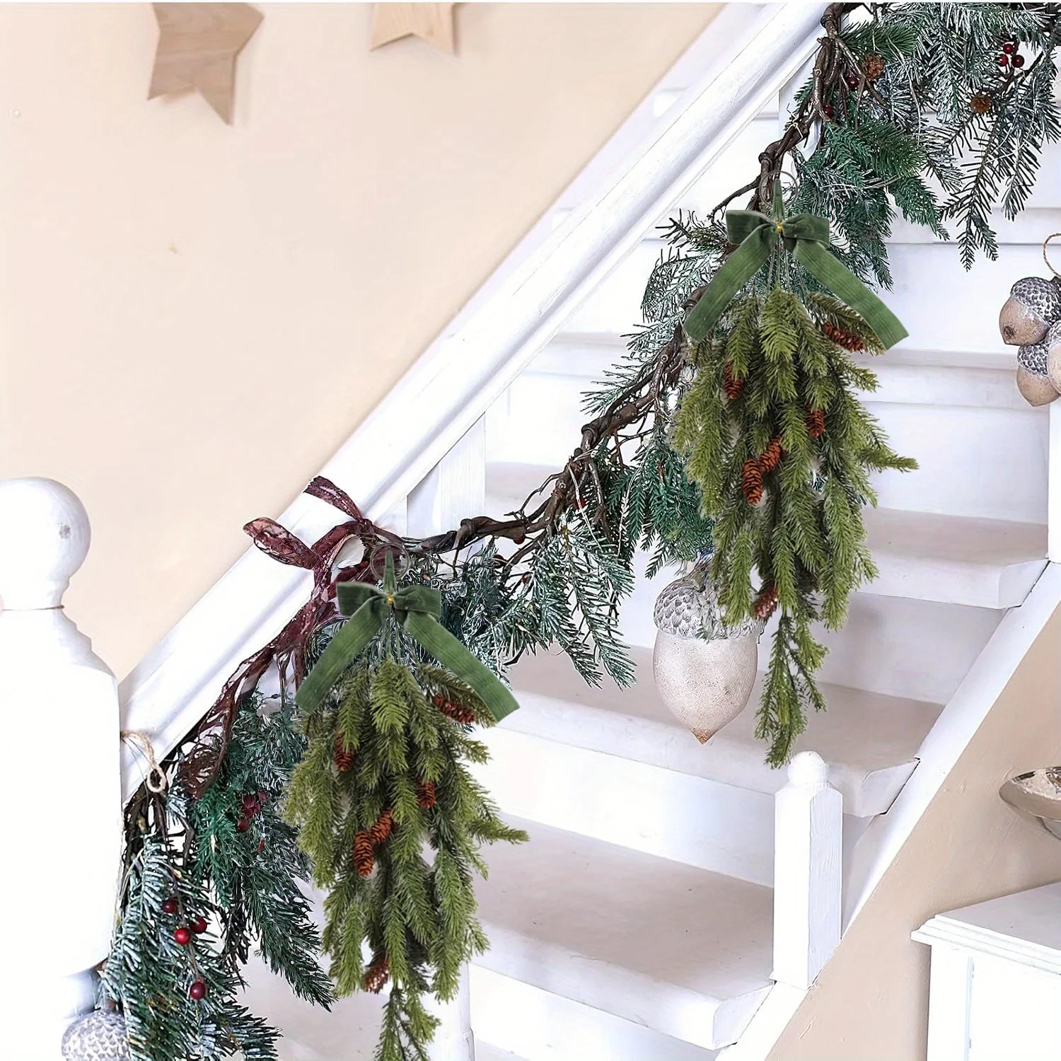 Christmas Teardrop Swag - Arti - Christmas Tree Artificial 评论和价格
