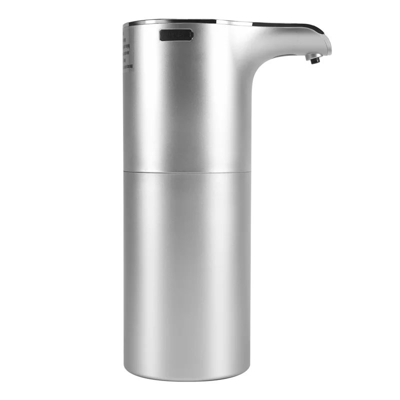 ABGR-ソープディスペンサー 自動 - タッチレス USB 充電式電動泡ソープディスペンサー 調節可能 防水 450 ML