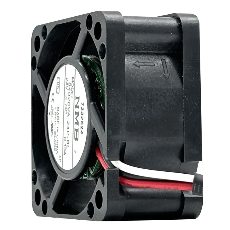 04020VA-24P-BL 4020 40x40x20mm 4CM DC24V 0.13A 3 Wire Tachometer Axial Flow Industrial Cooling Fan