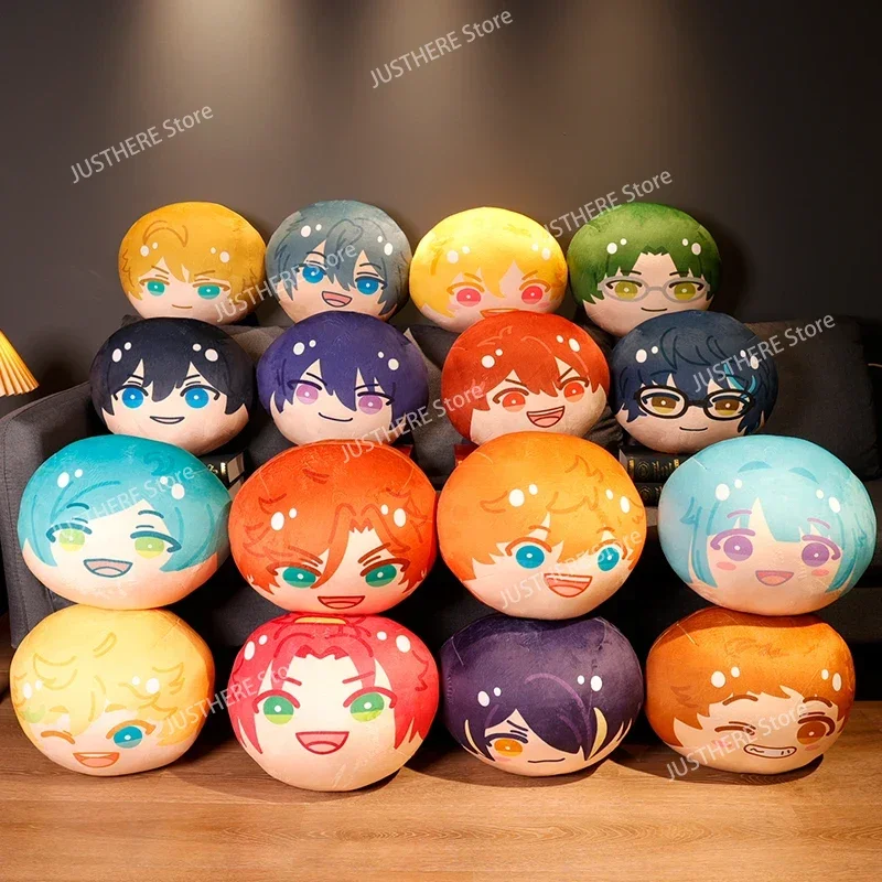 10/30/40cm Ensemble Stars Plush Toy Cute Sazanami Jun IBARA Hiyori AIRA Ogami Koga Stuffed  Doll Soft Throw Pillow Xmas Gifts