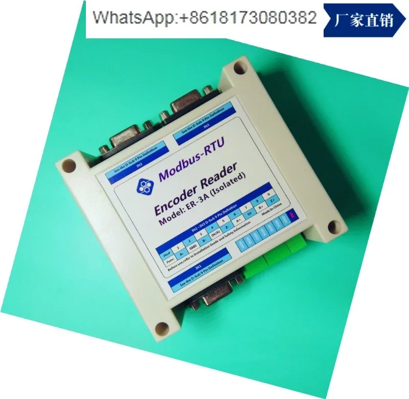 Grating magnetic grating encoder collector module ER-3A isolation signal and Xintian LabVIEW