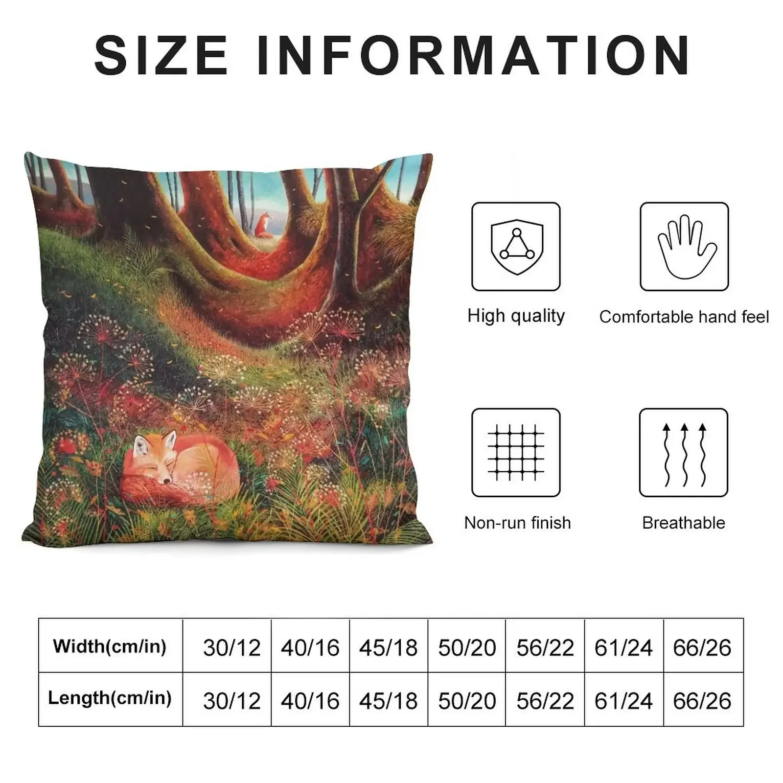 Sleeping Fox (2) Throw Pillow Christmas Pillow Cases autumn pillowcase Cusions Cover Elastic Cover For Sofa pillow