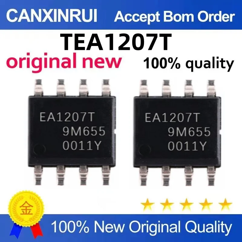 （10 pieces）TEA1207T EA1207T SOP-8 High Efficiency DC-DC Converter