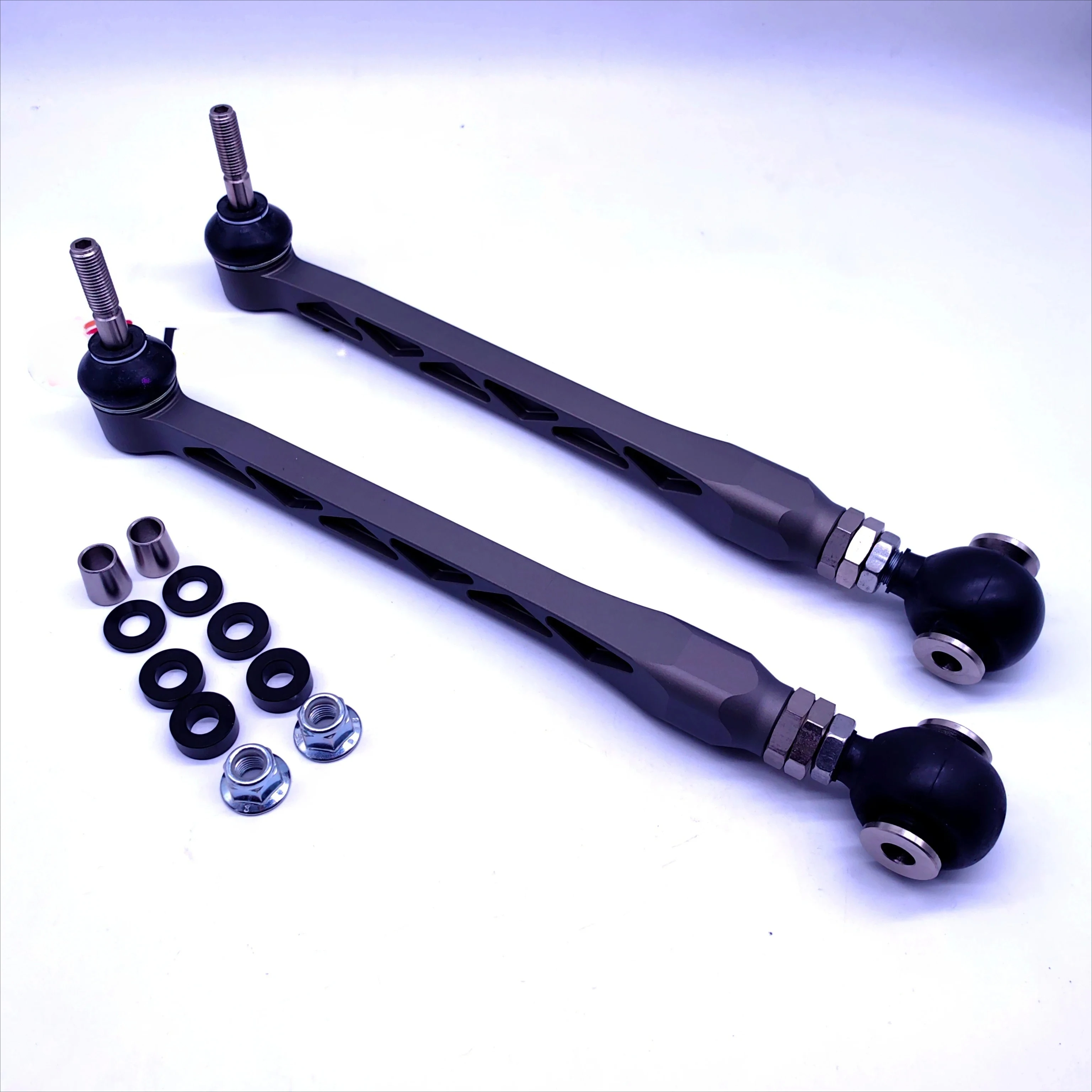 Hot Rear Adjustable Lower Toe Control Arms/Track Rods Kit For Porsche 986/987 Billet Aluminium Made With Spherical Bearings