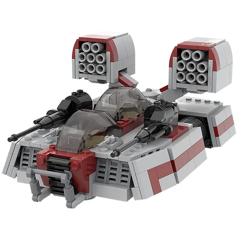 ทหาร Battle Armed High-Tech Speeding TANK AAC-1 Building Blocks รุ่น MOC-59836 เด็ก DIY ปริศนาของเล่นของขวัญวันเกิด