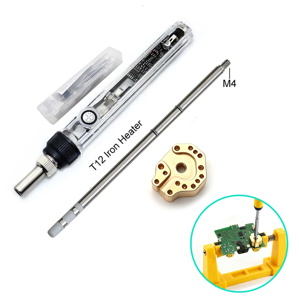 T12 Soldering Iron Tip Kit for Game Controller Repair - Suitable for PS5 PS4 Xbox Series X|S Xbox One Switch Joystick Fixing