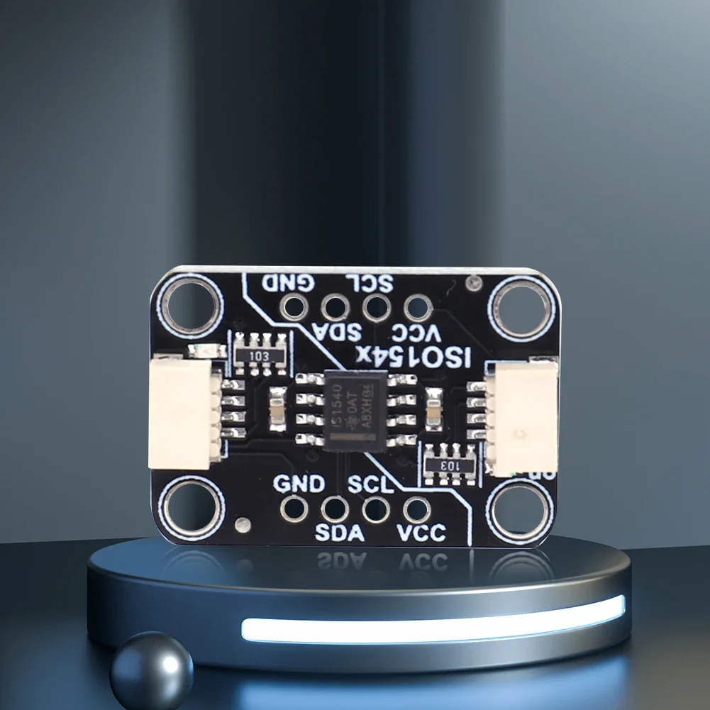 ISO1540 Bidirectional I2C Isolator STEMMA QT Qwiic Board 3.3V/5V Module Support Operation Up To 1 MHz with 8-pin Pin Header