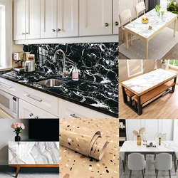 40X100cm Waterpoof Long Strip Wall Stickers For Bathroom Floor Kitchen Table Cupboard Wall Decor Peel&Stick Removable Wallpaper