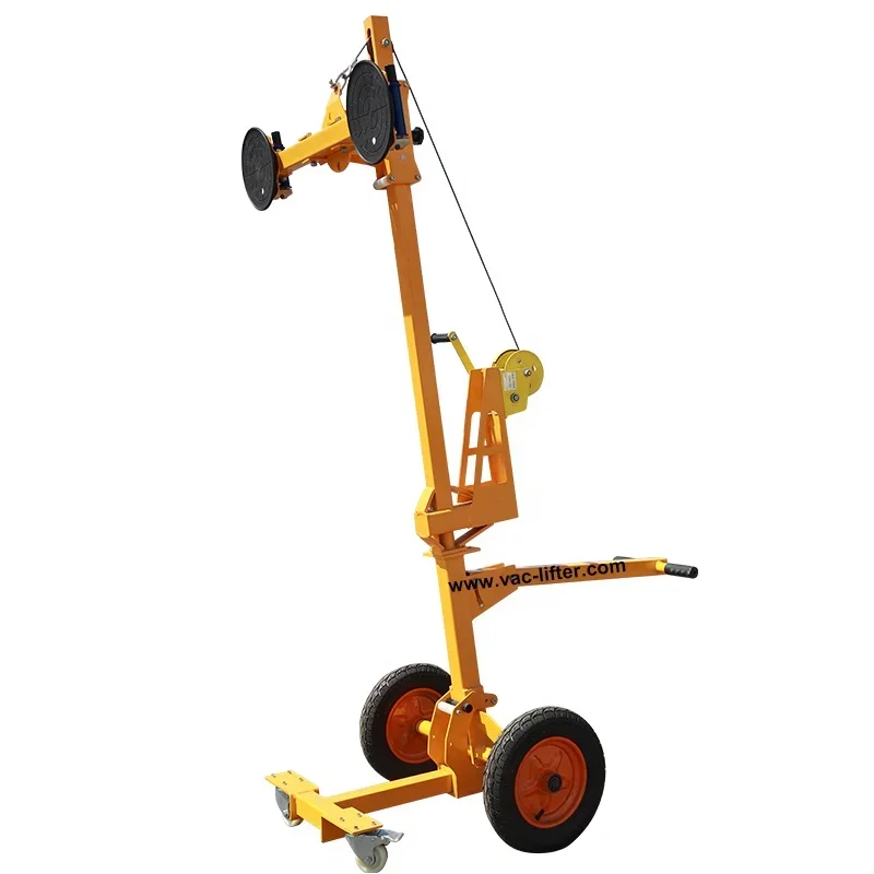 CE Certificate Manual Slab Transport Glass Moving Trolley For Stone Marble Granite Quartz Countertop