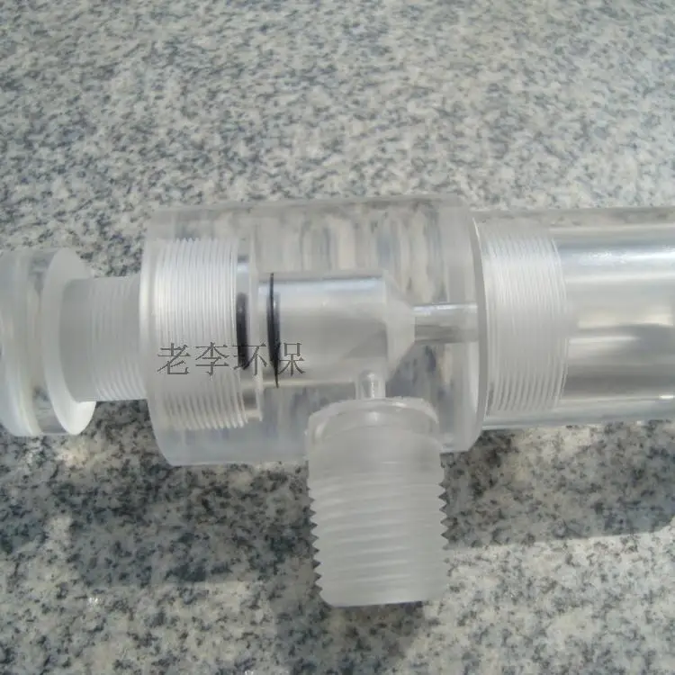 Plexiglass Titration Valve Chlorine Dioxide Titration Regulating Valve Engineering Flow Valve Transparent