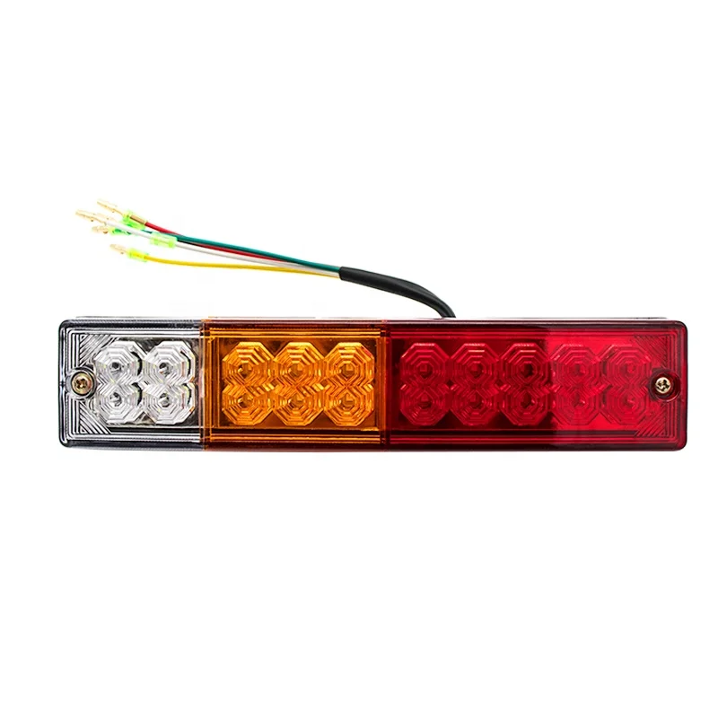 Hot Selling 20 LED Tri-Color Tail Light for Trailer Vehicle Ship Truck