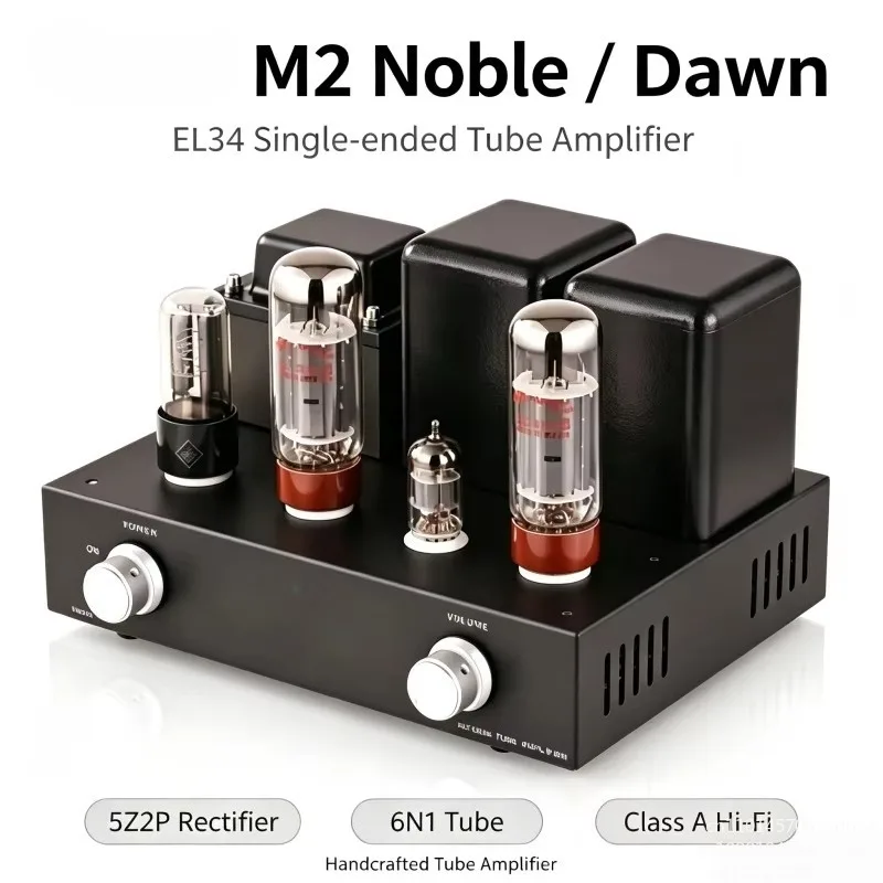YULU M2 Noble/Dawn EL34 Single-ended Tube Amplifier 5Z2P Rectifier 6N1 Tube Amplifier