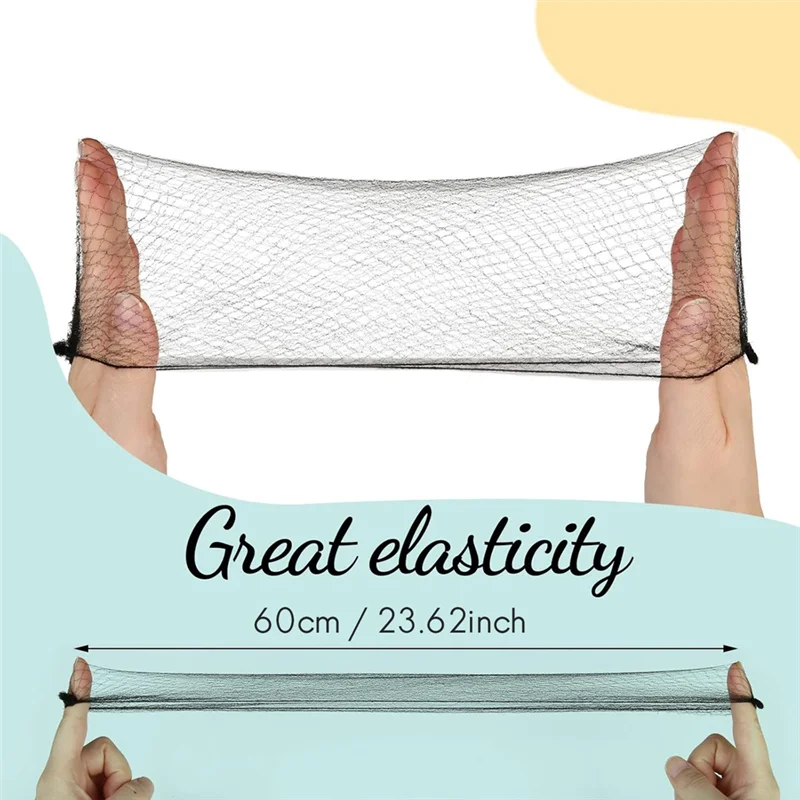 BAAN-50PCS شبكات شعر شبكية و100 قطعة على شكل حرف U، شبكات شعر لعمال خدمة الطعام، شبكات شعر للنساء والرجال